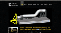 Desktop Screenshot of parkerfabrication.com